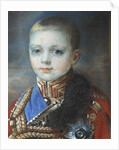 Portrait of the Crown prince Alexander Nikolayevich by Anonymous