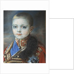 Portrait of the Crown prince Alexander Nikolayevich by Anonymous