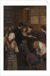 Singing lesson at the village school by Anonymous