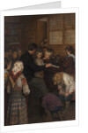 Singing lesson at the village school by Anonymous