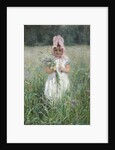 Portrait of the daughter of Vasily Polenov by Anonymous