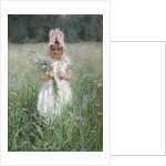 Portrait of the daughter of Vasily Polenov by Anonymous
