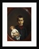 Portrait of a Girl With Doll In Her Hand by Anonymous