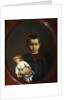 Portrait of a Girl With Doll In Her Hand by Anonymous