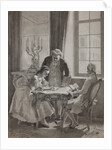 Teaching hour of Empress Catherine II by Anonymous