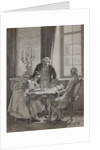Teaching hour of Empress Catherine II by Anonymous