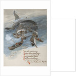 Illustration to the fairy-tale poem The Humpbacked Horse by P. Yershov by Anonymous