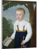 Portrait of Vasily Engelhardt as child, with a book of Plutarch by Anonymous