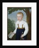 Portrait of Vasily Engelhardt as child, with a book of Plutarch by Anonymous
