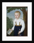 Portrait of Vasily Engelhardt as child, with a book of Plutarch by Anonymous