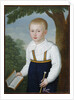 Portrait of Vasily Engelhardt as child, with a book of Plutarch by Anonymous