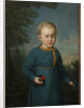 Portrait of Vasily Engelhardt as child, with Ball by Anonymous