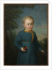 Portrait of Vasily Engelhardt as child, with Ball by Anonymous