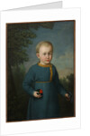 Portrait of Vasily Engelhardt as child, with Ball by Anonymous