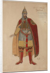 Costume design for the opera Ruslan and Lyudmila by M. Glinka by Anonymous