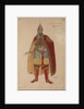 Costume design for the opera Ruslan and Lyudmila by M. Glinka by Anonymous