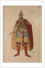 Costume design for the opera Ruslan and Lyudmila by M. Glinka by Anonymous