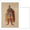 Costume design for the opera Ruslan and Lyudmila by M. Glinka by Anonymous