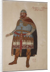 Costume design for the opera Ruslan and Lyudmila by M. Glinka by Anonymous