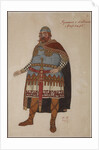 Costume design for the opera Ruslan and Lyudmila by M. Glinka by Anonymous