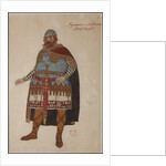 Costume design for the opera Ruslan and Lyudmila by M. Glinka by Anonymous