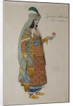 Costume design for the opera Ruslan and Lyudmila by M. Glinka by Anonymous