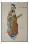 Costume design for the opera Ruslan and Lyudmila by M. Glinka by Anonymous