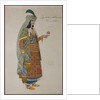Costume design for the opera Ruslan and Lyudmila by M. Glinka by Anonymous