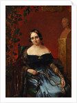 Portrait of Anna Alexeevna Andrault, née Olenina by Anonymous
