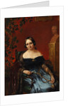 Portrait of Anna Alexeevna Andrault, née Olenina by Anonymous