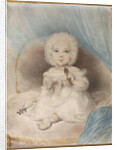 Portrait of a child with a Lorgnette by Anonymous