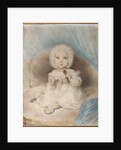 Portrait of a child with a Lorgnette by Anonymous