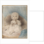 Portrait of a child with a Lorgnette by Anonymous