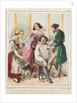 French barber in Russia by Anonymous