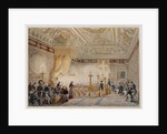 Chapelle Ardente of Louis XVIII at the throne room of the Tuileries on September 1824 by Anonymous