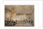 Chapelle Ardente of Louis XVIII at the throne room of the Tuileries on September 1824 by Anonymous
