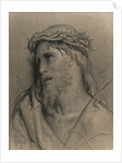 Christ with the crown of thorns by Anonymous