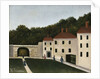 Walkers in a park by Anonymous