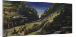 Fête on the Bank of Tskhenistsqali river by Anonymous