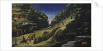 Fête on the Bank of Tskhenistsqali river by Anonymous