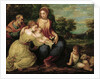 The Holy Family with Saints Catherine and John the Baptist by Anonymous