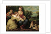 The Holy Family with Saints Catherine and John the Baptist by Anonymous