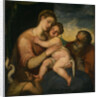 The Holy Family with John the Baptist by Anonymous