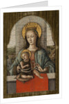 The Virgin and Child by Anonymous