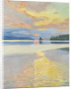 Sunset over Lake Ruovesi by Anonymous