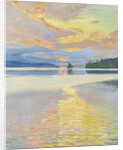 Sunset over Lake Ruovesi by Anonymous