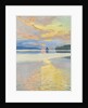 Sunset over Lake Ruovesi by Anonymous