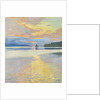 Sunset over Lake Ruovesi by Anonymous