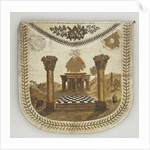 Masonic Master Apron, Russia by Anonymous