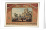 Curtain design for the Bolshoi Theatre by Anonymous